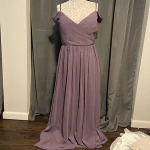 NWT purple bridesmaids dress! Size 14